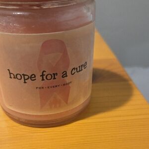 ✨️Discontuined ✨️Hope for a Cure Pink Candle
